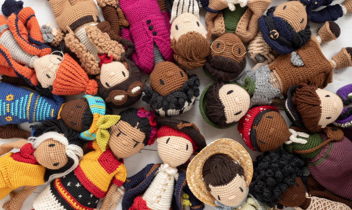 International womens day toft crochet doll kits